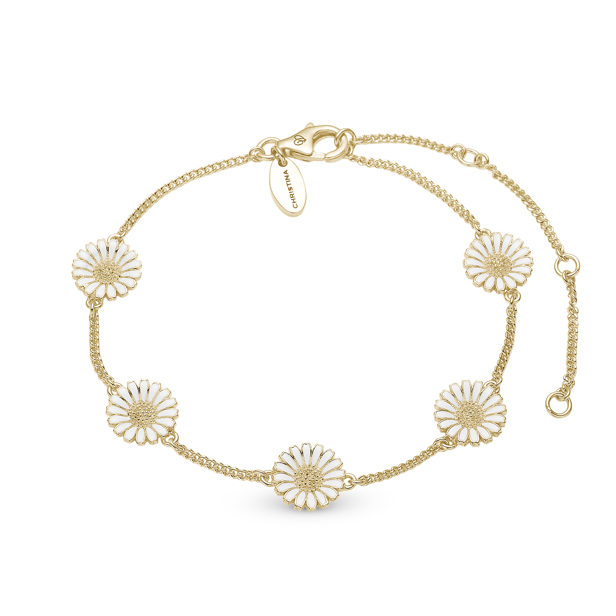 CHRISTINA Marguerites bracelet Armbånd