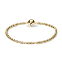 Charms Armbånd I Forgyldt