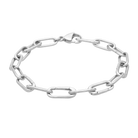 Link armbånd i sterling sølv, chunky style