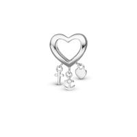 My Faith, Hope & Love - Charm 4 mm Til Armbånd - Sterling Sølv