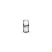 Shiny Stopper - Charm 4 mm Til Armbånd - Blankpoleret Sterling Sølv