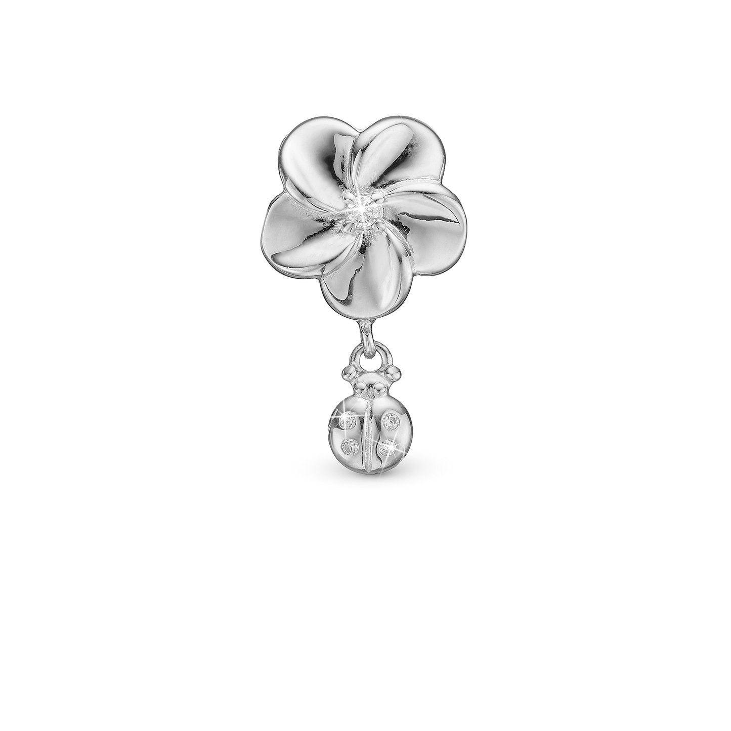Flower and Ladybird