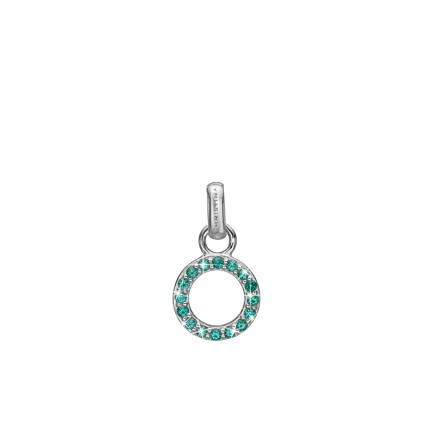 Green CZ Circle