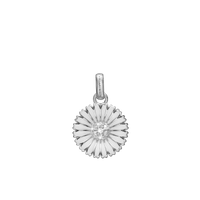 Marguerite CZ Ø15mm Vedhæng - Sterling Sølv m. 7 Cubic Zirkonia
