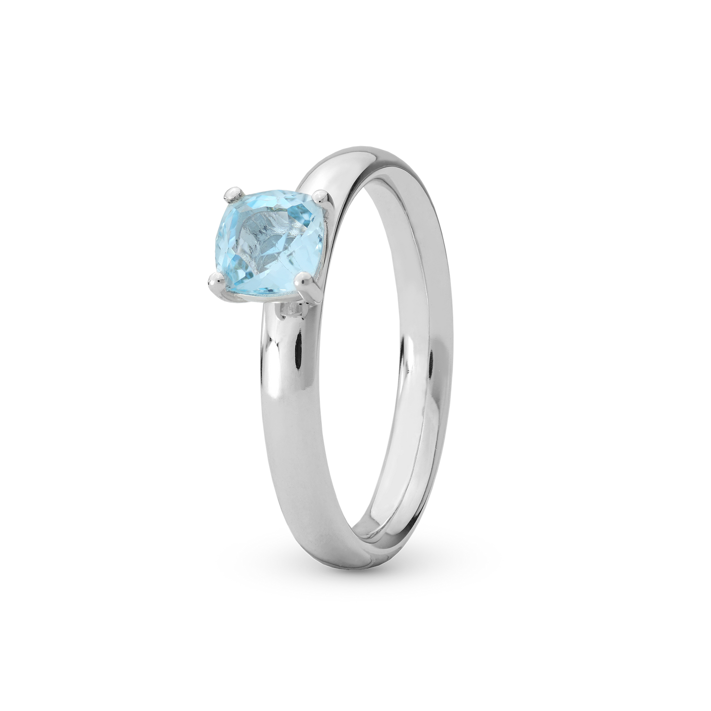 Sky Topaz, silver