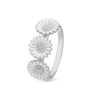 Triple Marguerite Ring - Sterling Sølv