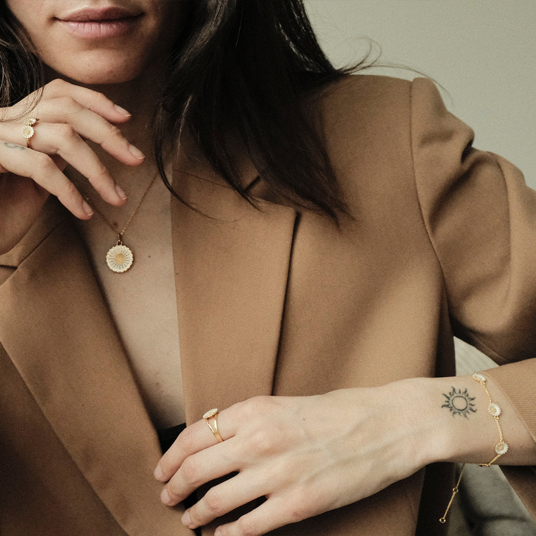 CHRISTINA Marguerites bracelet Armbånd