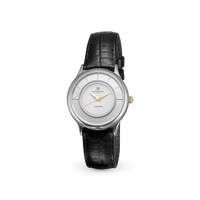 Collect Dame Ur - Blankpoleret Bicolor m. 1 Diamant