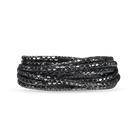 Armbånd - silverblack - Christina Design London