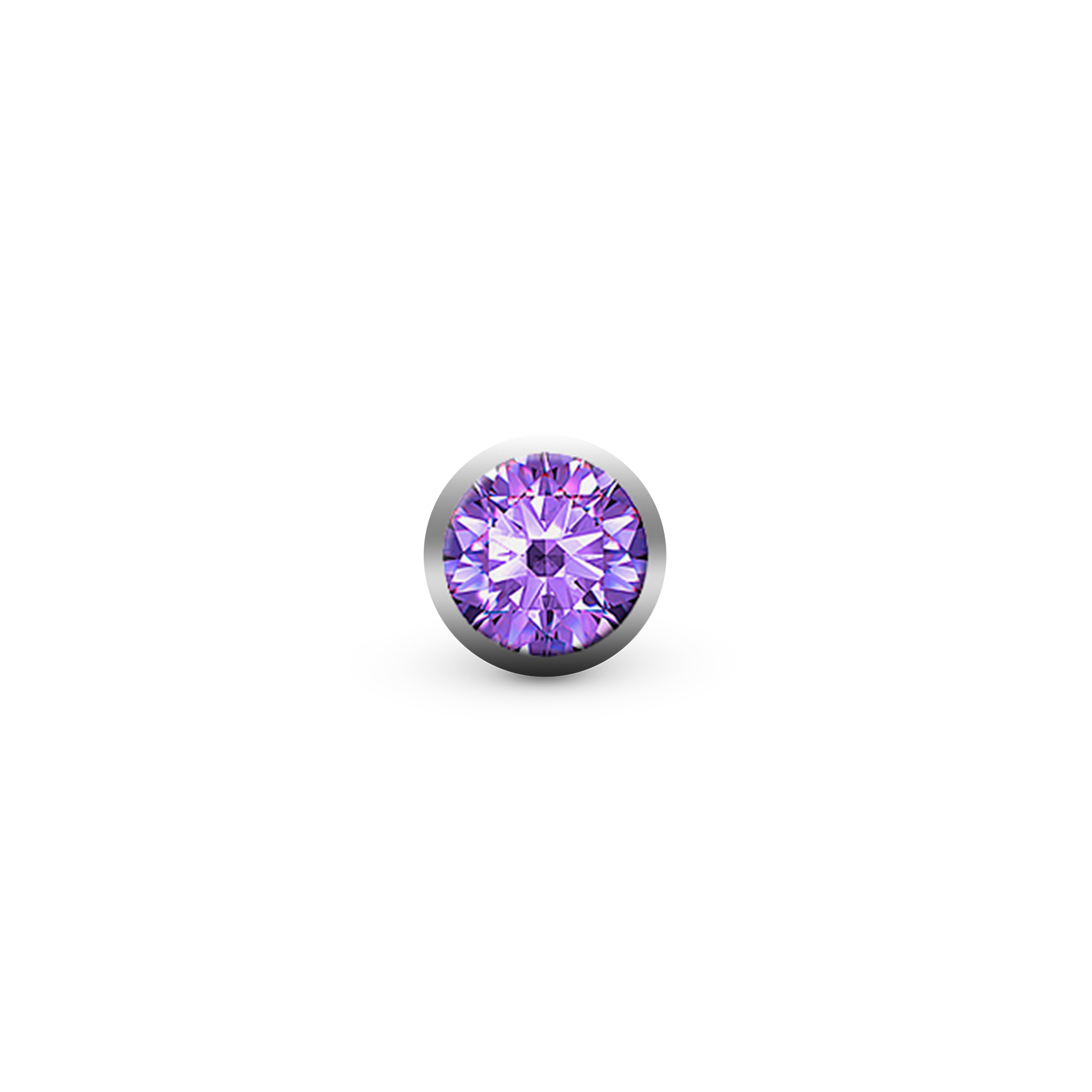 Lilla amethyst, stor Ædelsten - CHRISTINA