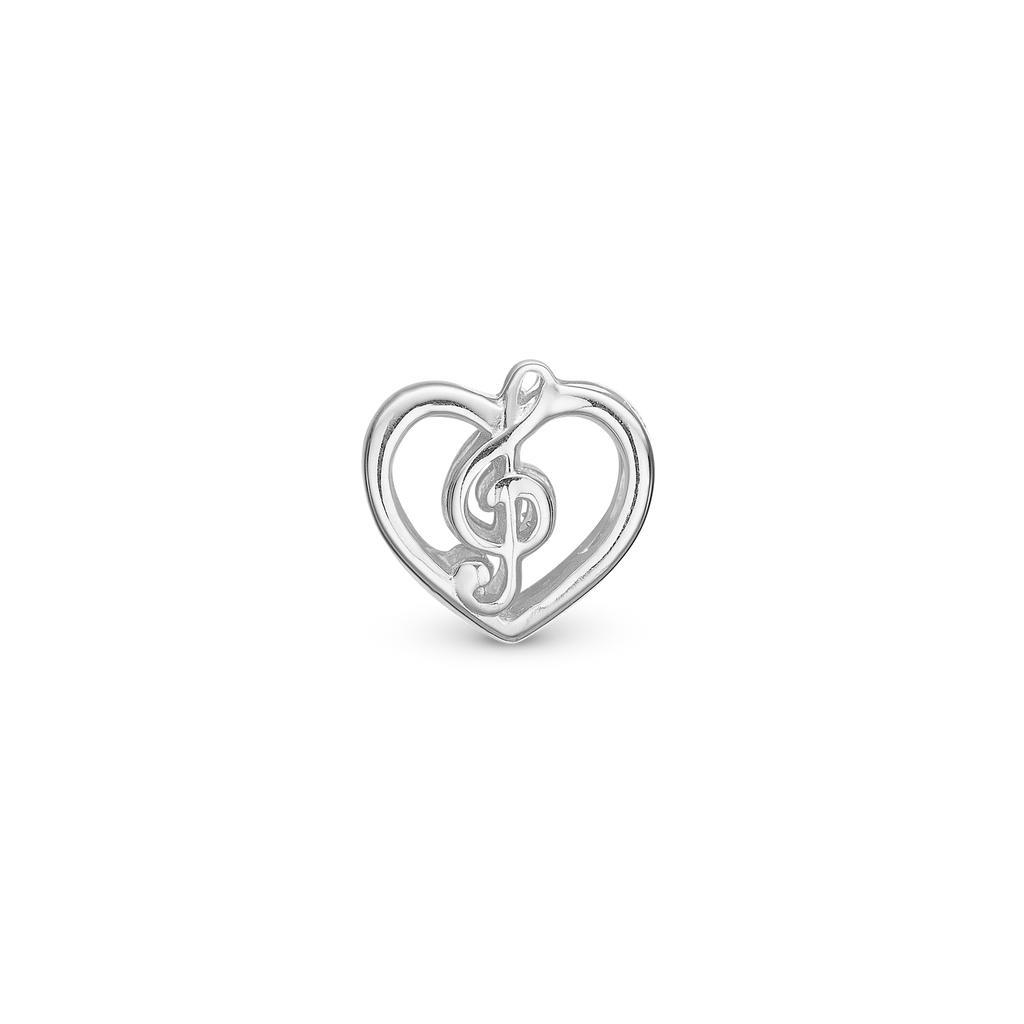 Music Love Charms til sølvarmbånd - CHRISTINA