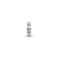 Mountains stopper - Charm 4 mm Til Armbånd - Glitrende Sterling Sølv