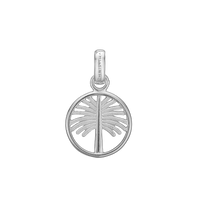 Palm Tree Vedhæng - Blankpoleret Sterling Sølv