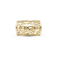Artistic Charm 6 mm til Classic Læderarmbånd - Guld 14 karat