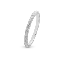 Diamond Dust Ring - Glitrende Sterling Sølv