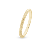 Diamond Dust Ring - Glitrende Forgyldt Sterling Sølv