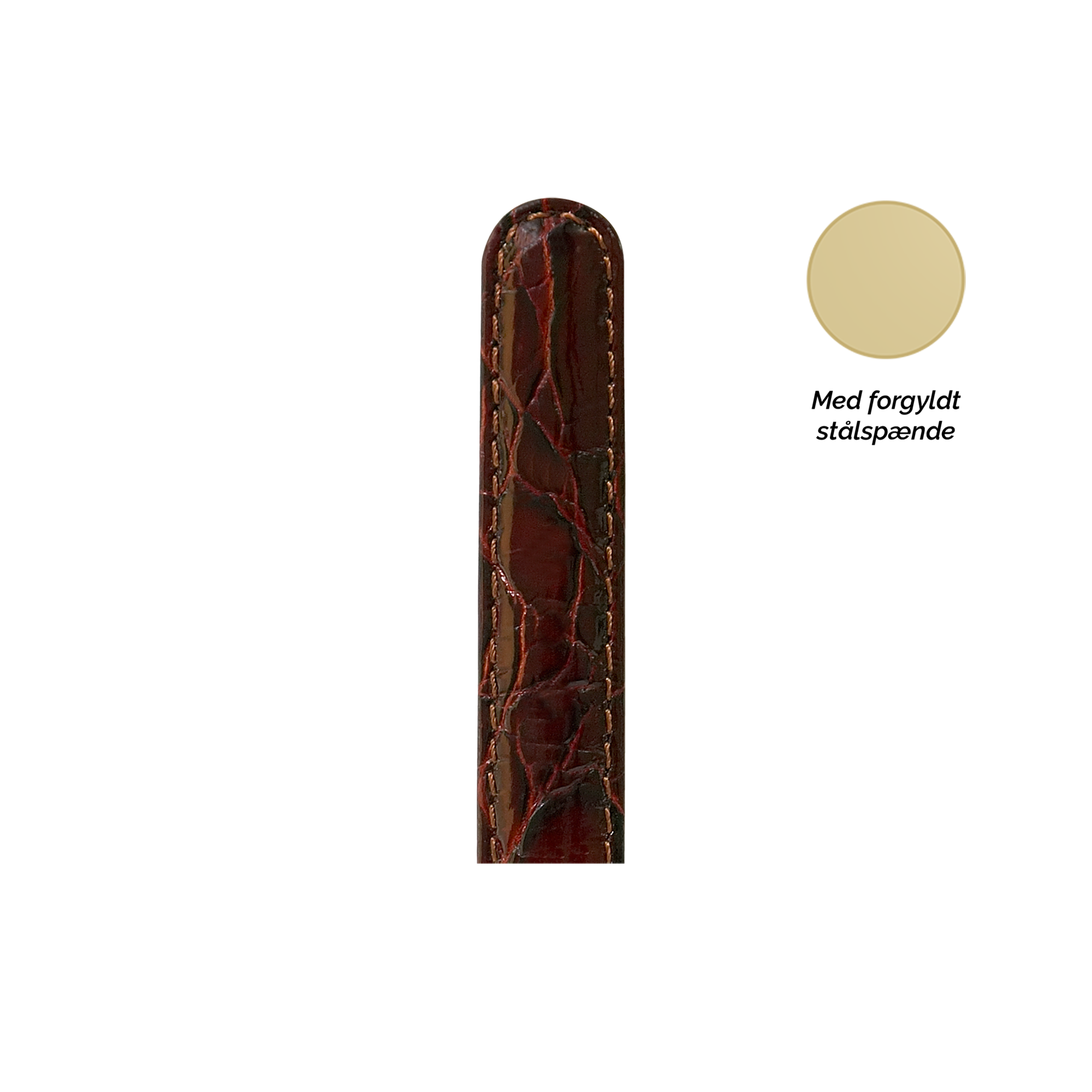 Collect læderrem Urremme - CHRISTINA