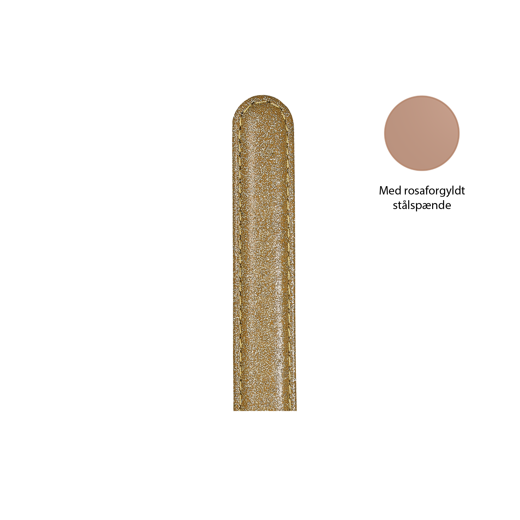 Collect læderrem Urremme - CHRISTINA