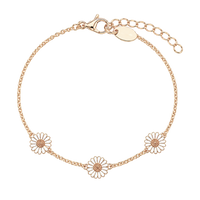 Marguerites forgyldt sølv armbånd