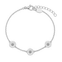 Marguerites sølv armbånd