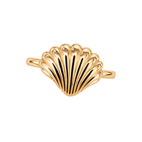 Ocean Treasure ring forgyldt sølv