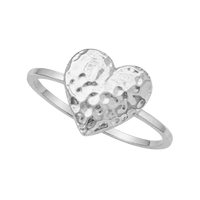 Special Heart ring sølv