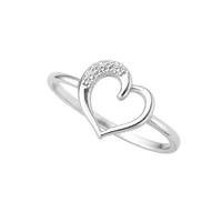 Love Story ring sølv