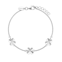 Clover sølv armbånd