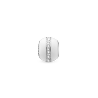 White Magic - Charm 4 mm Til Armbånd - Blankpoleret Sterling Sølv m. 26