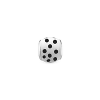 Spots of Dreams, Enamel - Charm 4 mm Til Armbånd - Sterling Sølv