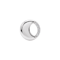 Eclipse charm 4 mm sølv