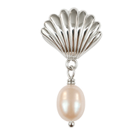 Ocean Treasure charm 6 mm sølv