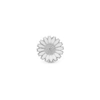 Marguerit 13mm - Charm 6 mm til Classic Læderarmbånd - Sterling Sølv