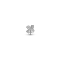 Four Leaf Clover Enkelt Ørestik / Single Stud - Sterling Sølv