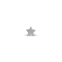 Starlight Enkelt Ørestik / Single Stud - Mat Sterling Sølv