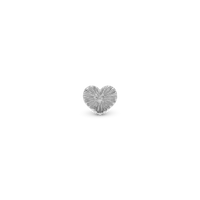 Little Sweet Heart Enkelt Ørestik / Single Stud - Blankpoleret Sterling Sølv