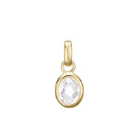 Crystal Dream Pendant, gold