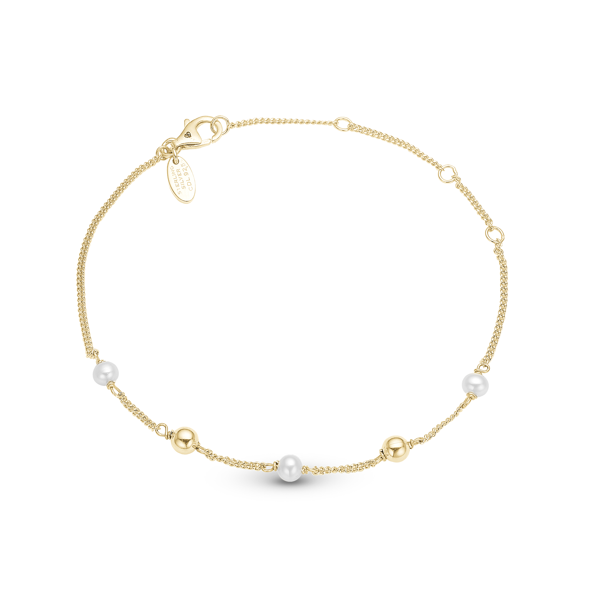 Fresh water pearl armbånd - CHRISTINA