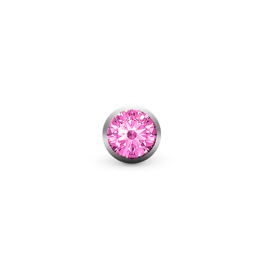 Pink safir, stor Ædelsten - CHRISTINA