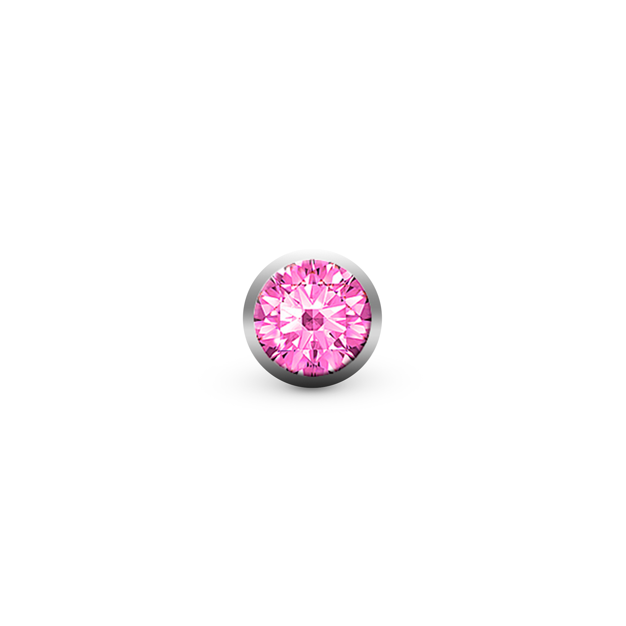 Pink safir, stor Ædelsten - CHRISTINA