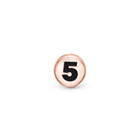 Nummer 5 Element Til Ur - Blankpoleret Rosaforgyldt