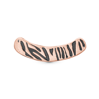 Zebra Elements Element Til Ur - Blankpoleret Rosaforgyldt