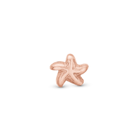 Star Fish Element Til Ur - Blankpoleret Rosaforgyldt
