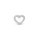 White Enamel Heart Elementer til collect ure - CHRISTINA