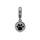 My Pet charm charm sort ruthenium Charms til læderarmbånd - CHRISTINA