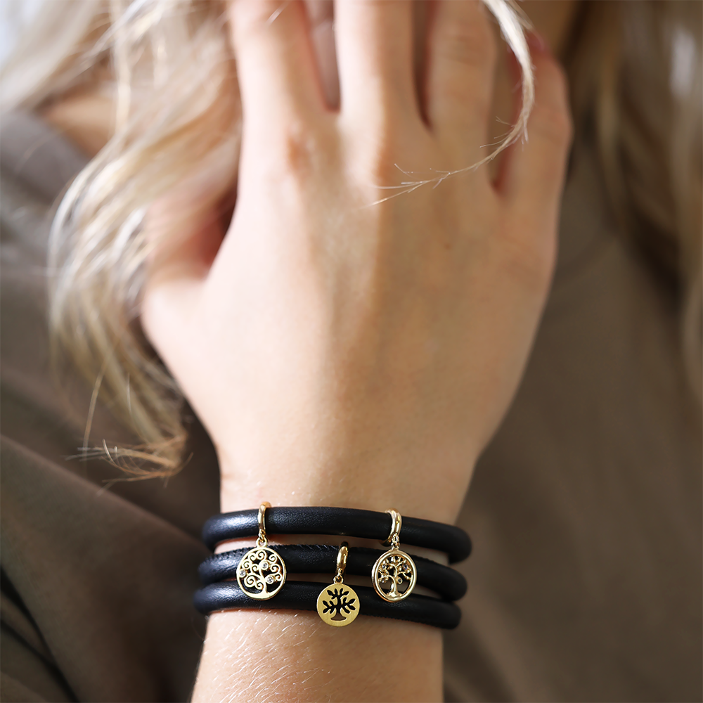 Plant a Tree Charms til læderarmbånd - CHRISTINA