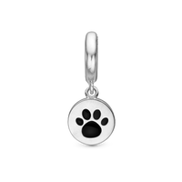 My Pet Hænger Charm 6 mm Til Armbånd - Blankpoleret Sterling Sølv