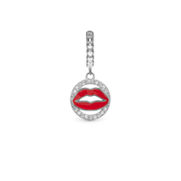 Bonsoir Madame - Hænger Charm 4 mm Til Armbånd - Sterling Sølv
