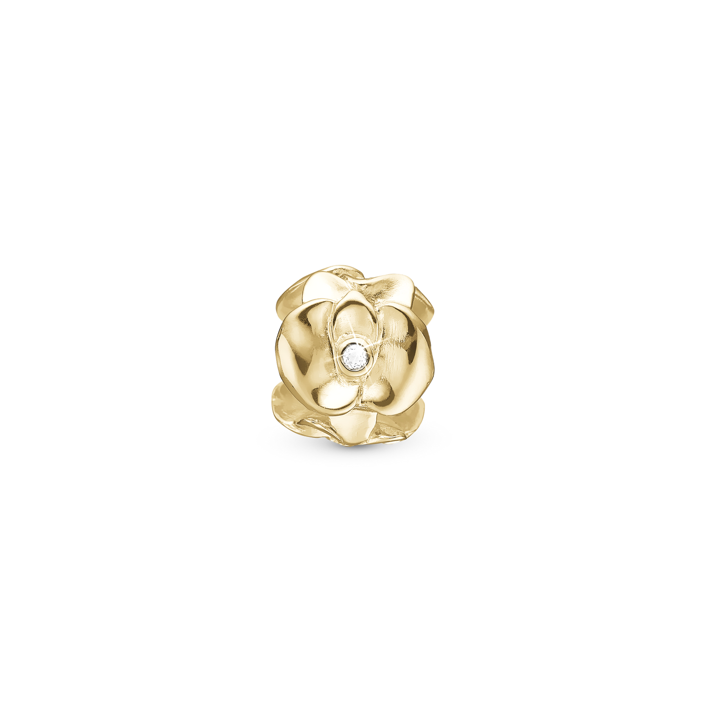 Topaz Orchid Charms til sølvarmbånd - CHRISTINA