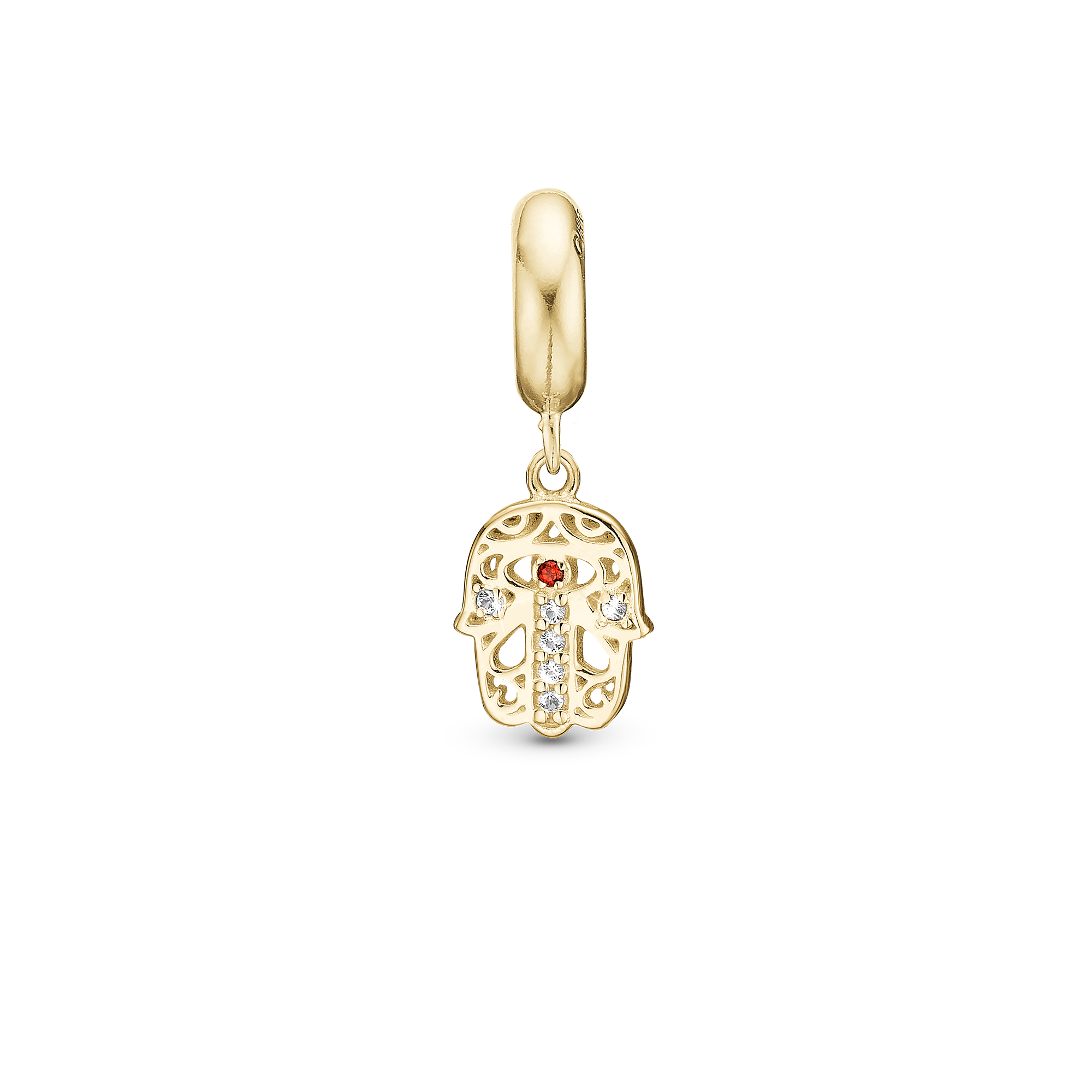 Hamsa Hand Charms til sølvarmbånd - CHRISTINA